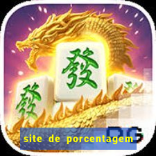 site de porcentagem slots pg